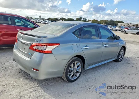 2014 Nissan Sentra Sr из США, поврежденный, VIN 3N1AB7AP8EY289213